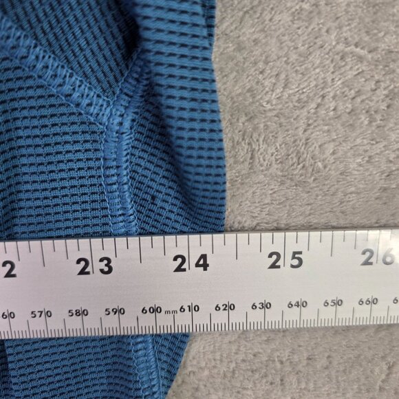 Mens Champion C9 Blue Running Active T Shirt Short Sleeve Polyester Stretch XL - Picture 5 of 7